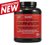 MUSCLEMEDS CARNIVOR BEEF PROTEIN ISOLATE PROTEINA 4 LB CHOCOLATE